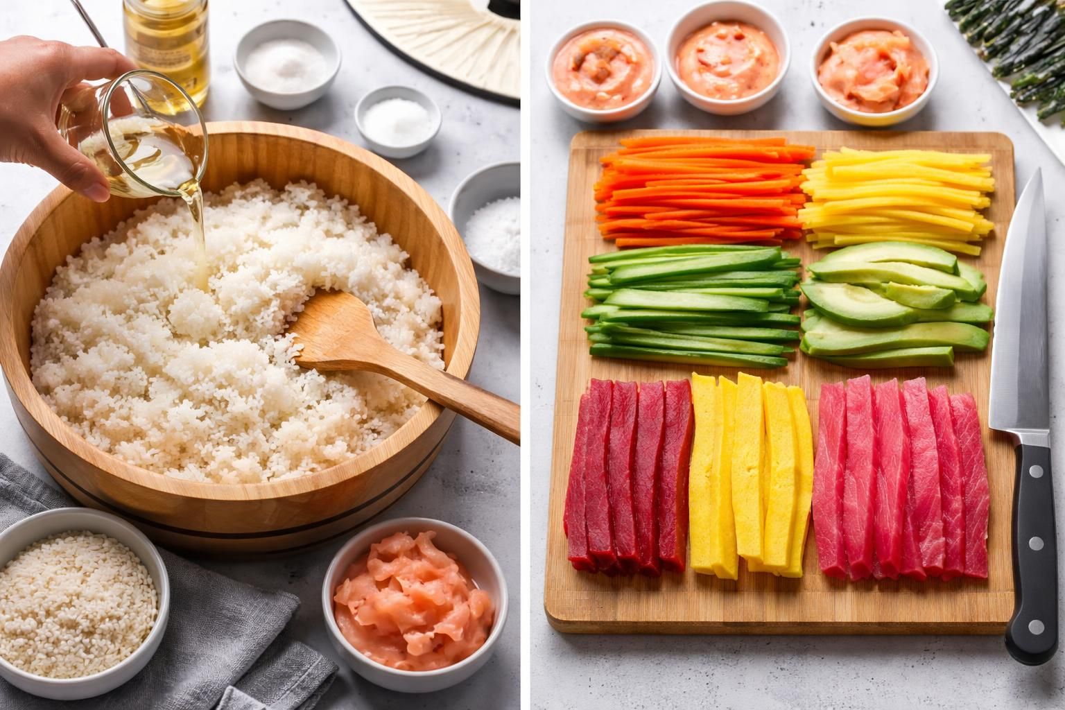 découvrez nos astuces et techniques simples pour rouler parfaitement vos makis sushis à la maison et épatez vos invités avec des sushis faits maison impeccables.